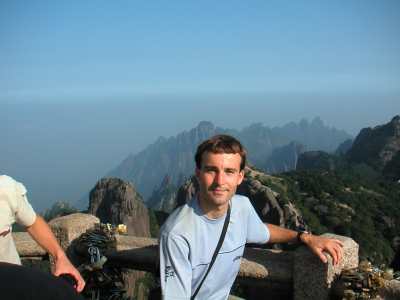Arno bij de Huang shan bergen