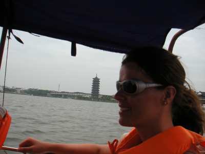 suus speedboot van Zhouzhang naar Tongli