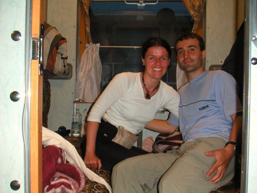 Arno & Susanne in de Transiberie Expres