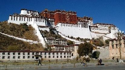 Potala in Lhasa - Tibet